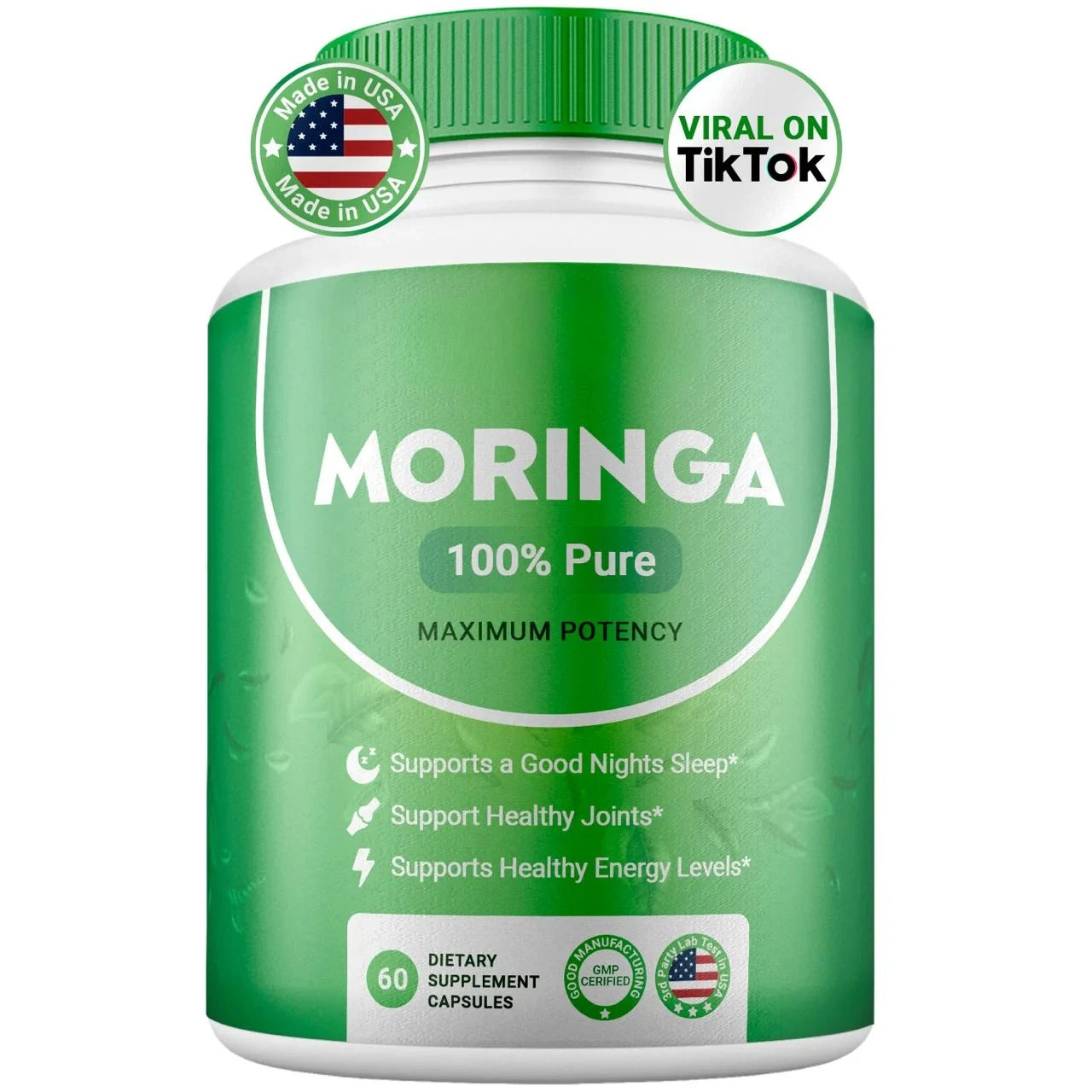 AmaliaRivera® Moringa Anti-Envejecimiento en Cápsulas