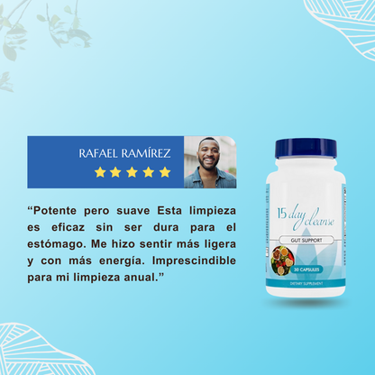 AmaliaRivera® Cleanse - Ligereza, energía y limpieza