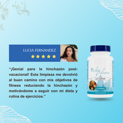 AmaliaRivera® Cleanse - Ligereza, energía y limpieza