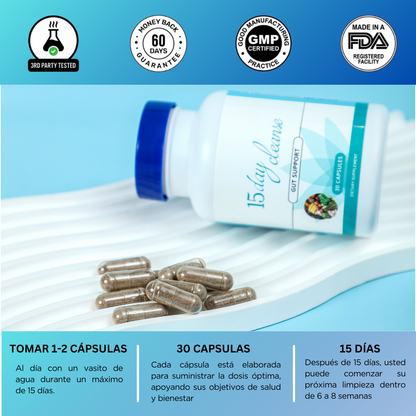 AmaliaRivera® Cleanse - Ligereza, energía y limpieza