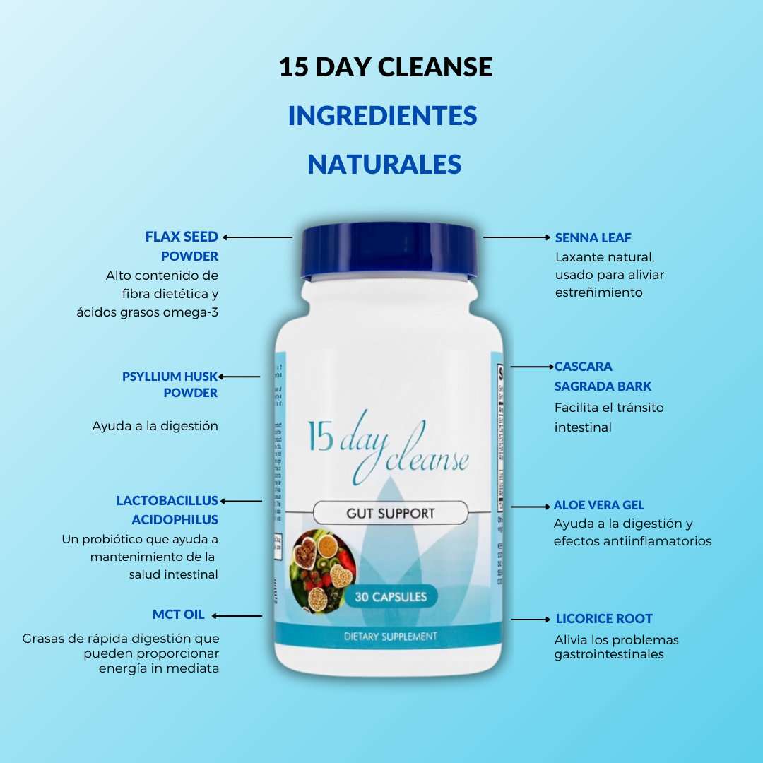 AmaliaRivera® Cleanse - Ligereza, energía y limpieza